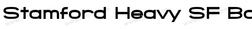 Stamford Heavy SF Bo字体转换